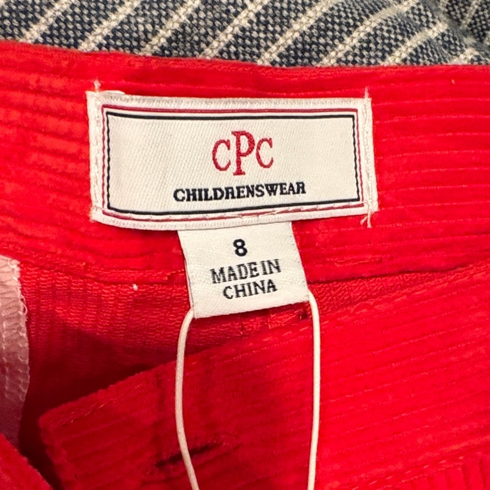 CPC Childrenswear Boys wide whale corduroy pants - Gavin Slim pant style